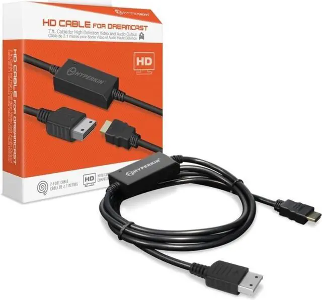 Alt view image 8 of 9 - Hyperkin HD HDMI Cable for Sega Dreamcast