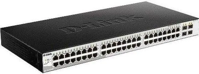 Alt view image 5 of 13 - D-Link Metro DGS-1210-52/ME Ethernet Switch