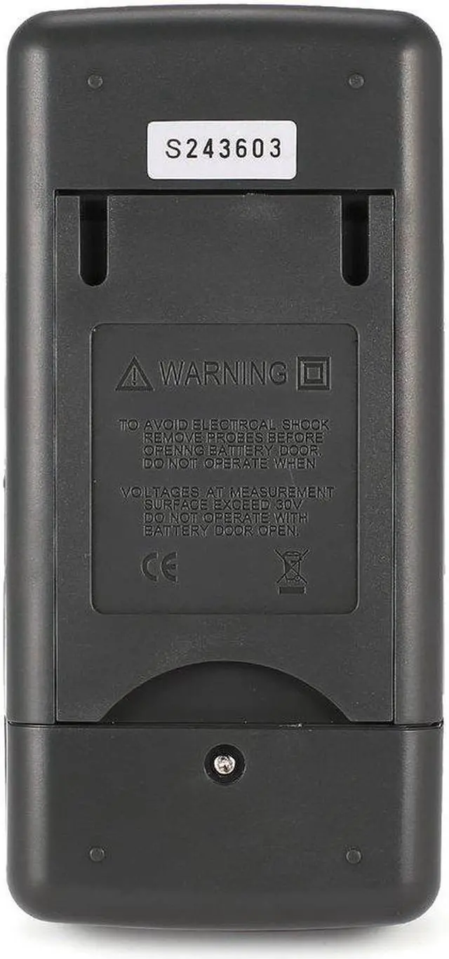 Alt view image 2 of 5 - DM6801A Digital Thermocouple Thermometer Contact Type Thermometer Dual-channel K/J Thermocouple Temperature Meter