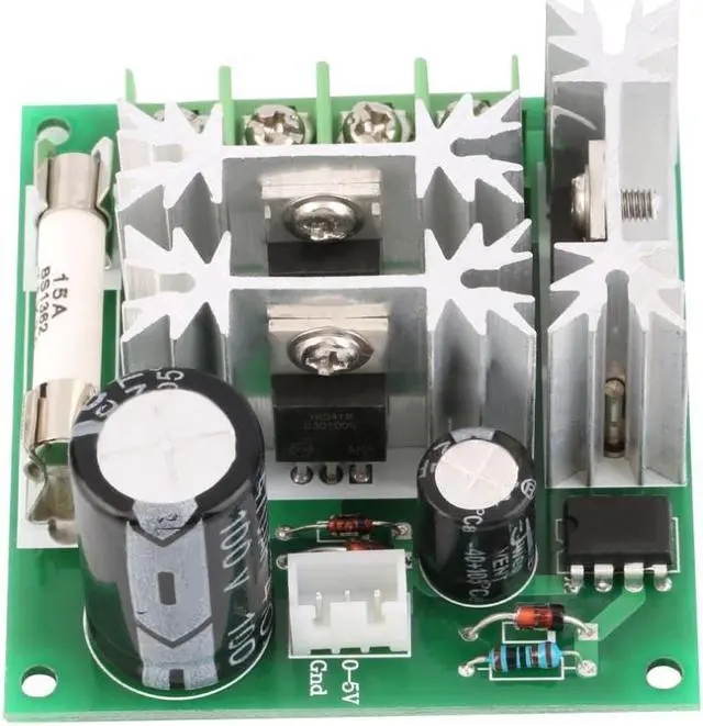 Alt view image 4 of 4 - New DC 6V-90V 15A DC Motor Speed Control PWM Switch Controller 1000W