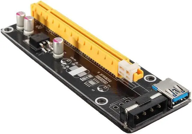 Alt view image 3 of 6 - PCI-E 1x-16xExpansion Adapter Card