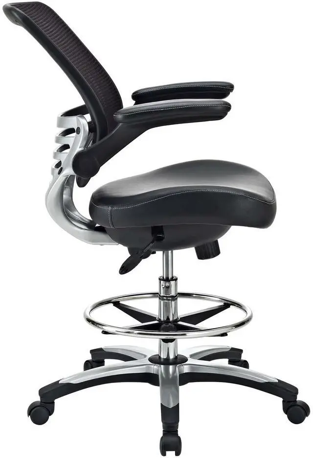 Alt view image 7 of 20 - Edge Drafting Chair in Black