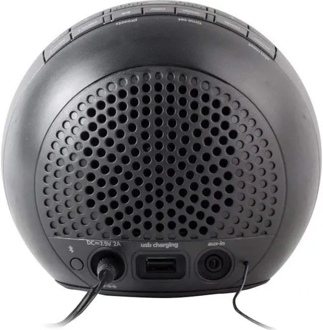 Alt view image 10 of 13 - iHome iBT29 Color Changing Dual Alarm Clock Radio With Bluetooth (Black)