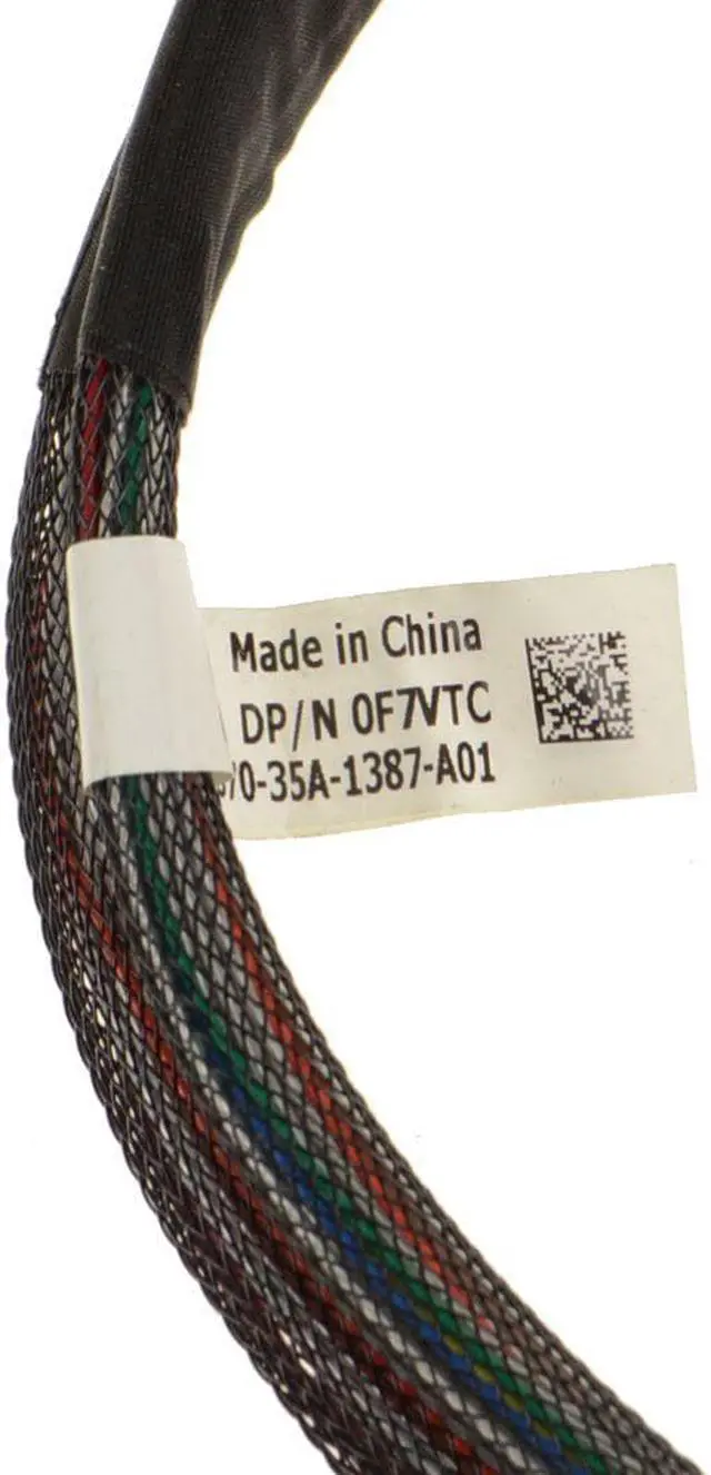 Alt view image 4 of 5 - DELL PowerEdge R520 8087 to 8087 Internal Mini SAS Backplane Cable - F7VTC