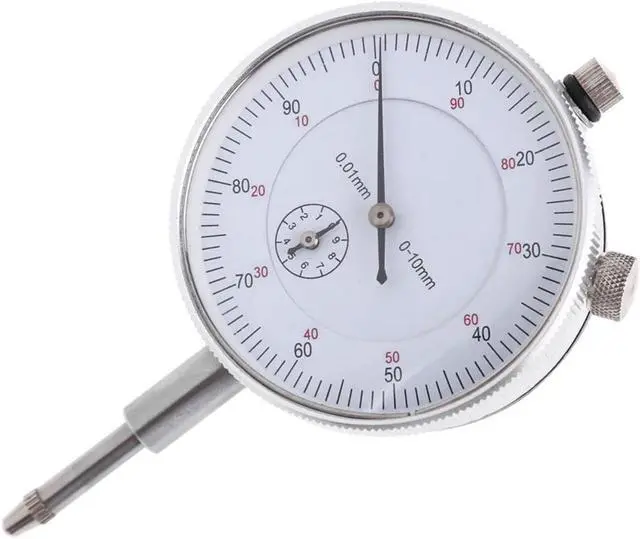 Alt view image 3 of 5 - Precision 0.01mm Dial Indicator Gauge 0-10mm Meter Precise 0.01mm Resolution Indicator Gauge Mesure Instrument Tool Dial Gauge