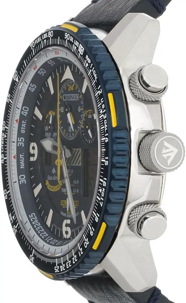 Alt view image 4 of 7 - Men's Citizen Eco-Drive Promaster Skyhawk A-T Solar Atomic Watch JY8078-01L