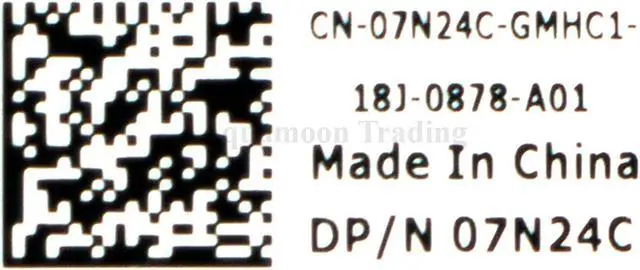 Alt view image 7 of 8 - New Dell OEM Alienware M11xR2 Palmrest Touchpad Assembly 7N24C