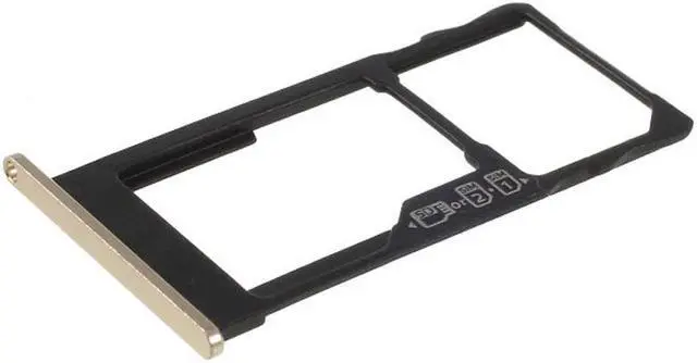 Main image of SIM Slot SD Card Tray Holder Replacement Part For Motorola Moto M XT1662 XT1663 (Gold)