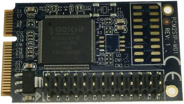 Alt view image 3 of 4 - Add On Cards MCS9901 mini PCI e to IEEE 1284 Parallel Card MINI PCI Express to DB25 Printer LPT Port Adapter for mini ITX