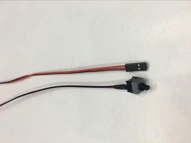 Alt view image 3 of 6 - 10pcs New 50cm Host Motherboard PC power button SW Switch On/OFF Cable Reset Adapter Cord For BTC Mining Miner Machine