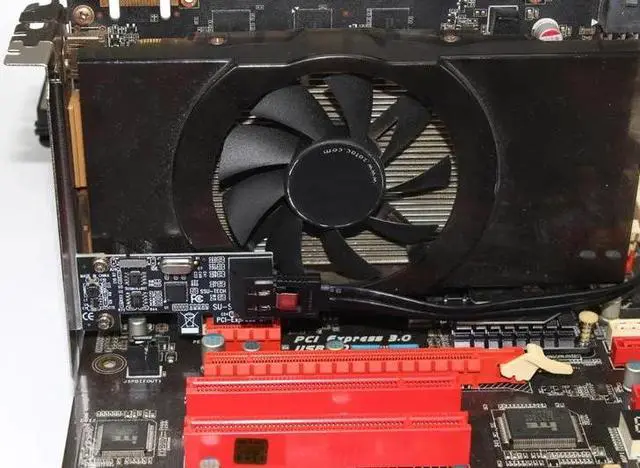 Alt view image 6 of 6 - Amify SATA Card PCI Express to 2 Ports SATA 3.0 Card 6Gbps PCI E SATA PCIE SSD Adapter Low Bracket Computer Components IPFS HDD Mining