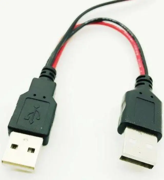 Alt view image 3 of 6 - SATA to USB Power Cable HDD USB Adapter 40cm USB 5V Male To 15Pin SATA Female USB Port Power Supply for Laptop 2.5" SATA HDD SSD
