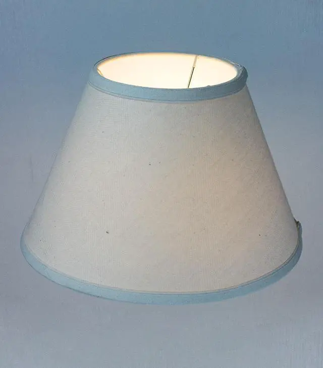 Alt view image 6 of 6 - 6x12x8 Threaded UNO Downbridge Lampshade Light Oatmeal