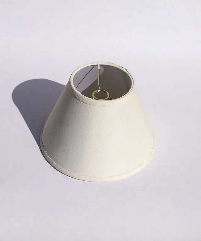 Alt view image 5 of 6 - 6x12x8 Threaded UNO Downbridge Lampshade Light Oatmeal
