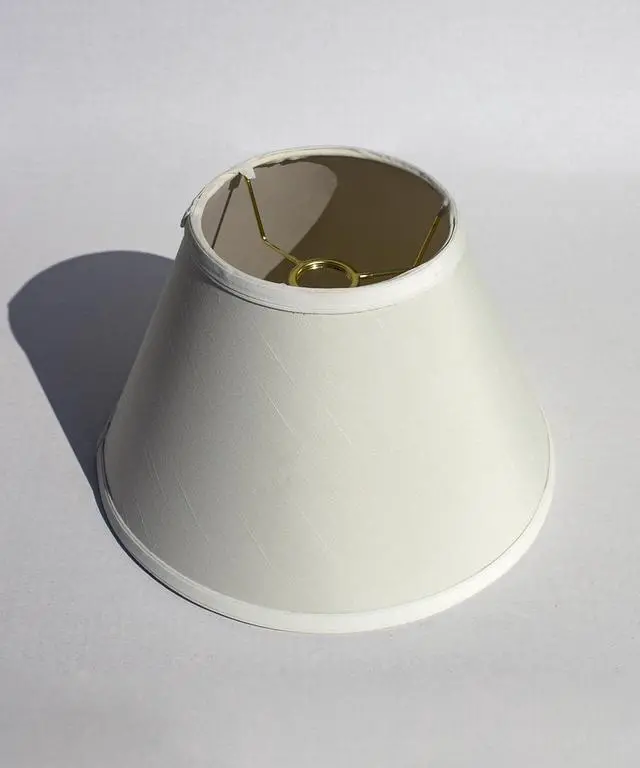 Alt view image 5 of 5 - 6x12x8 Threaded UNO Downbridge Lamp Shade White