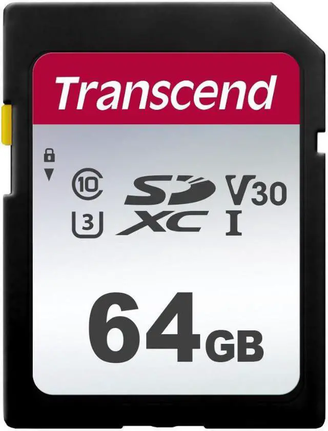 Alt view image 4 of 10 - Transcend TS64GSDC300S 64GB UHS-I U3 SD Memory Card