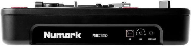Alt view image 13 of 20 - Numark PT01 Scratch Portable Turntable