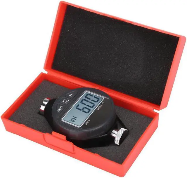 Alt view image 6 of 7 - Digital 100HD C Durometer Shore Rubber Hardness Tester LCD Display Hardness Meter