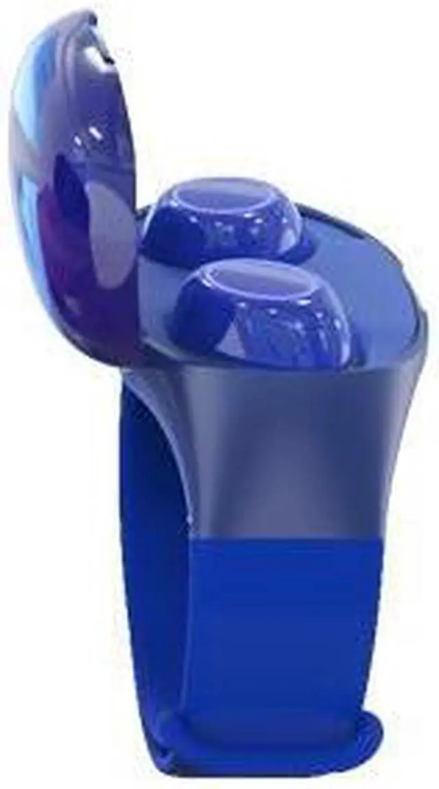 Main image of HM50 TWS Earbuds Fitness Tracker HiFi Bluetooth 5.0 Earphones Portable Smart Wristband Wireless Stereo Headset 2in1 Sports Watch (Blue)