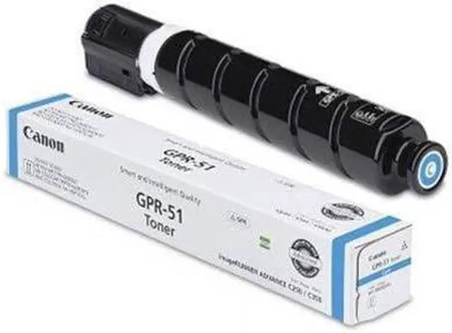 Alt view image 3 of 6 - Canon GPR-51 Toner Cartridge - Cyan