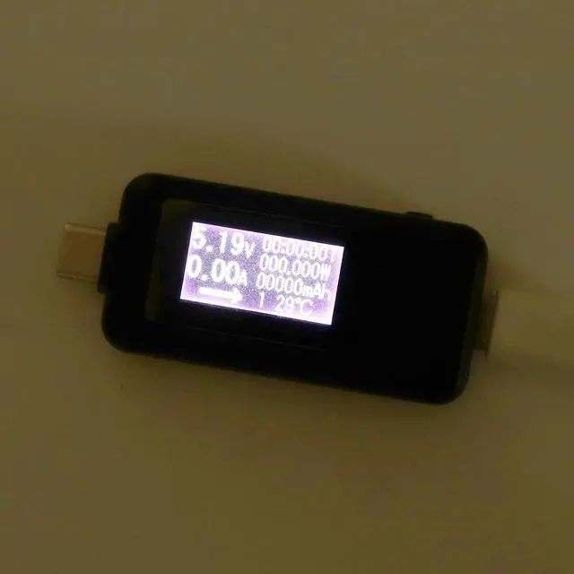 Alt view image 6 of 7 - Battery Tester 4V to 20V 0A to 3A USB Charger Power Battery Capacity Tester Voltage Current Meter