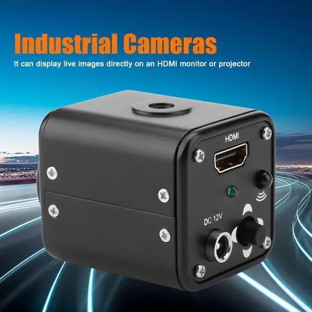 Alt view image 7 of 7 - 1/3in 60F/S 1080P Black HDMI Output Industry Microscope Camera DC5-12V Industry Borescope
