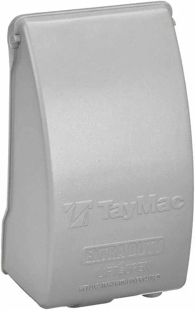 Main image of TAYMAC MX5280S 1 -Gang Vertical While In Use Weatherproof Cover, 4" W x 7" H
