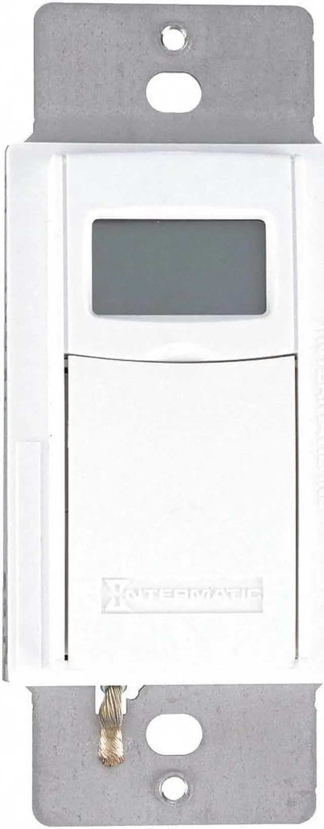 Alt view image 4 of 11 - Intermatic EI600WC Decorator Digital In-Wall 7-Day Astronomic Timer, White