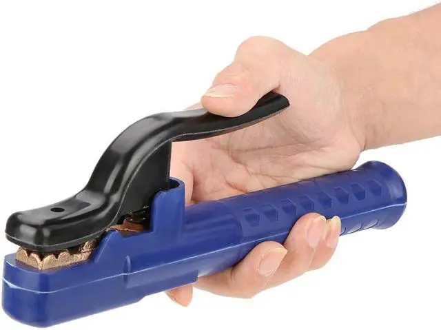 Alt view image 7 of 7 - 500A Weld Holders Electrode Holder Insulated Copper Welding Clamp for Welding Machine Power Tools