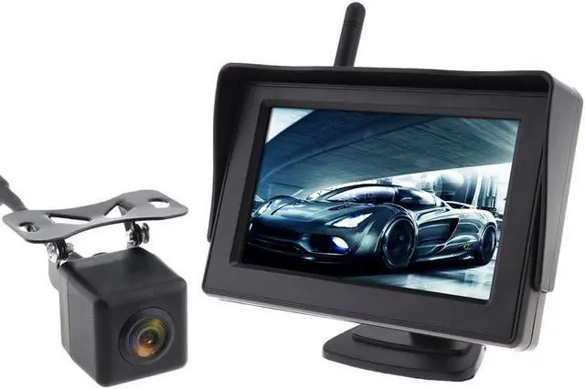 Main image of 4.3 Inch Wireless HD Rearview Monitor Auto Parking System Built-in Antenna with Camera