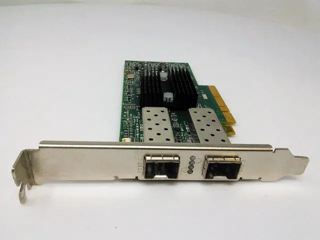 Alt view image 2 of 6 - IBM Mellanox ConnectX-3 Dual Port 10GB SFP Network Card 00D9692 Full Bracket