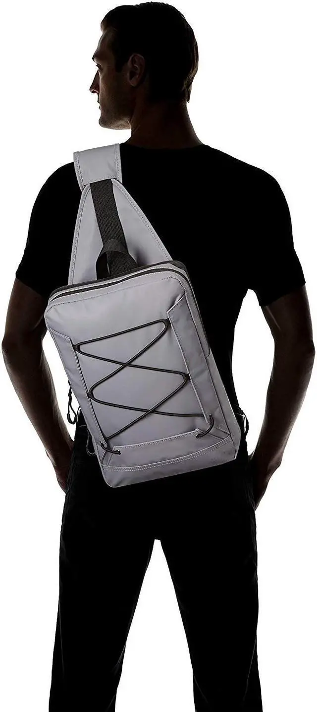 Alt view image 5 of 8 - Buxton Thor Sling Waterproof Utility Hiking Daypack Backpack Gray
