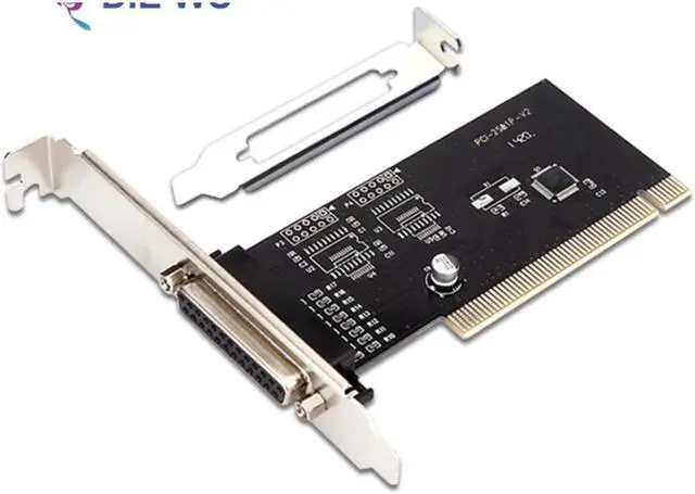 Alt view image 5 of 7 - PCI to Parallel Port Expansion Card Adapter PCI To Parallel 25pin DB25 Printer Port Controller Card With Low Profile Bracket support SPP/PS2/EPP/ECP