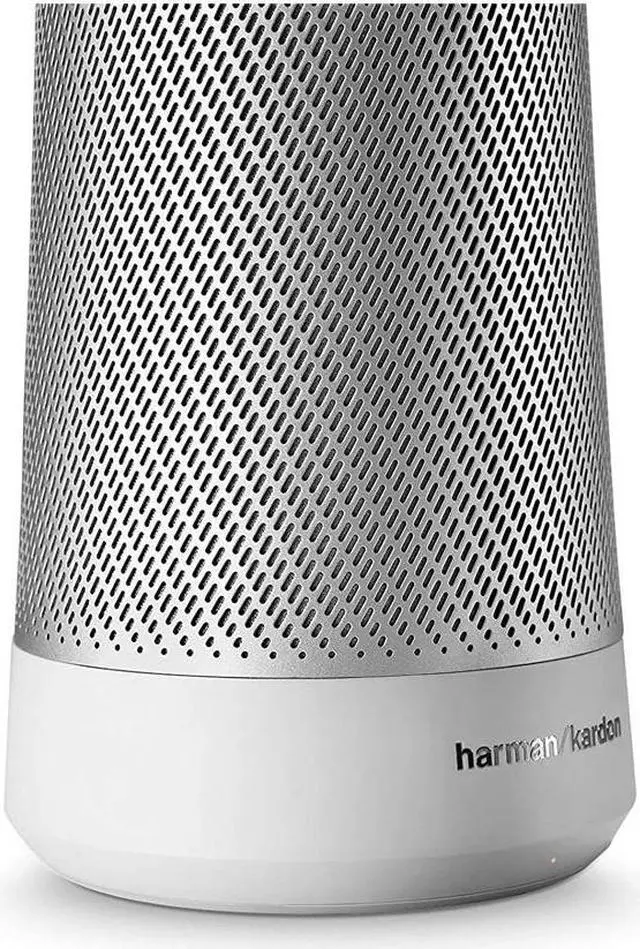 Alt view image 11 of 18 - Harman Kardon INVOKE Voice-Activated Speaker with Cortana HKINVOKESILAM (Silver)