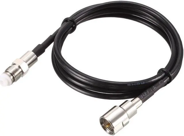 Main image of FME Male to FME Female Antenna Extension Cable RG174 RF Coaxial Cable 3 ft