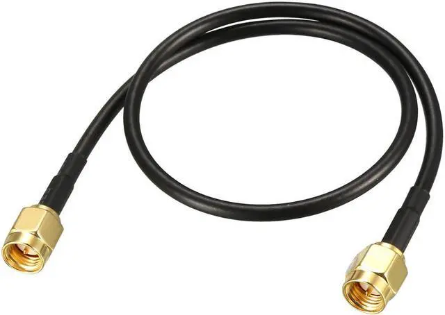 Alt view image 5 of 7 - RG316 Coax Cable MCX Male to F Female RF Coaxial Cable 0.5-feet