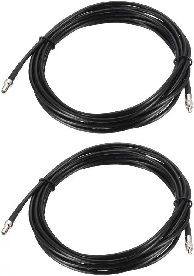 Main image of TS9 Male to TS9 Female RF Coaxial Extension Cable RG174 Jumper Cable 10 ft 2pcs