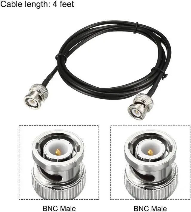 Alt view image 2 of 7 - RG6 Coax Cable F Type Male to F Type Female Coaxial Cable 5 Feet