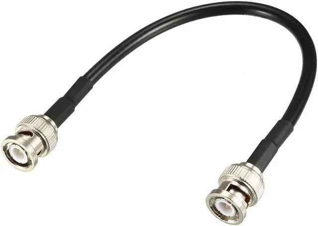 Main image of RG58 Coaxial Cable with BNC Male to BNC Male Connectors 50 Ohm 8 Inch