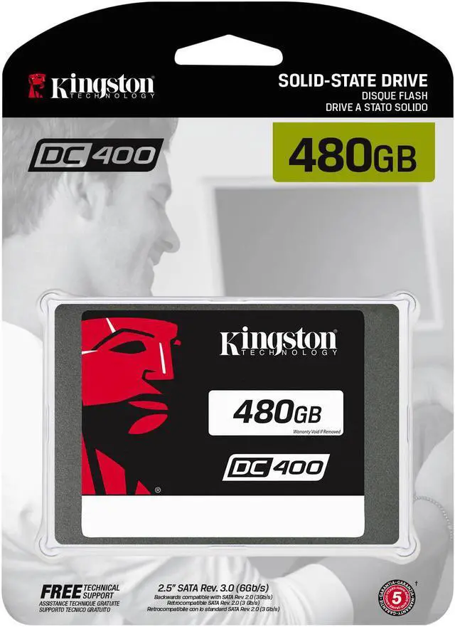 Alt view image 11 of 13 - Kingston SSDNow DC400 SEDC400S37/480G 2.5" 480GB SATA III Enterprise Solid State Disk