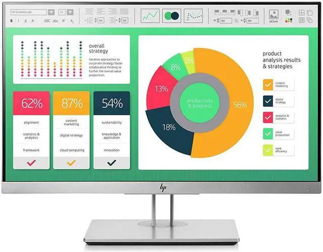 Main image of HP EliteDisplay E223 21.5" FullHD 1920x1080 5ms IPS Monitor