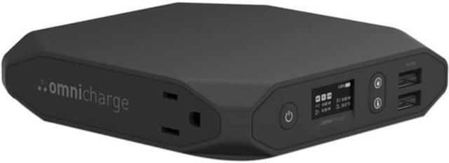 OmniCharge 20k Mah Powerbank AC DC 2xUSB A USB C Wireless - Newegg.com