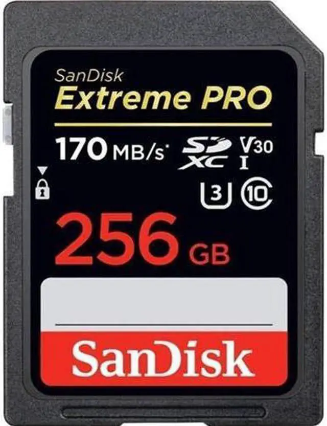 Alt view image 4 of 14 - SanDisk - SDSDXXY-256G-ANCIN - SanDisk Extreme PRO 256 GB Class 10/UHS-I (U3) SDXC - 170 MB/s Read - 90 MB/s Write -
