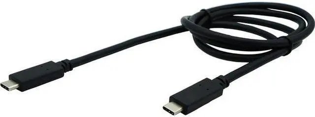 Alt view image 6 of 9 - VisionTek USB C to USB C Coaxial 1 Meter Cable M/M 901269