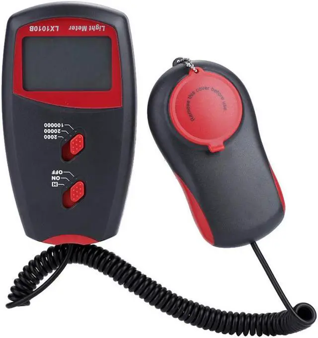 Alt view image 4 of 5 - LX1010B Digital Light Meter Luxmeter LCD Display Environmental Testing Illuminometer Tools Accessory