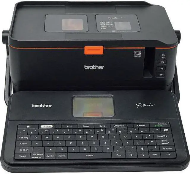 Alt view image 3 of 11 - BROTHER PT-E800W Desktop Label Printer, P-Touch Edge Series, Multi-Color