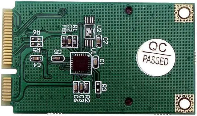 Alt view image 7 of 7 - SD Card to MINI PCI-E Interface Port Adapter Mini PCI Express SSD SD Card Converter For Laptop Netbook