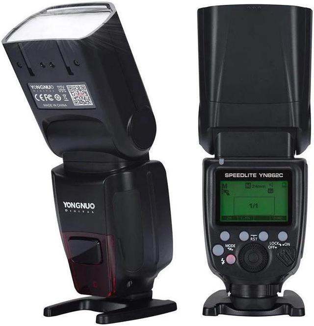 Alt view image 5 of 7 - YONGNUO YN862C Wireless TTL Camera Flash Master Slave Speedlite 1/8000s HSS 1.5s Recycling Time Auto Manual Zoom with 1800mAh Li-ion Battery for Canon 5D IV/5D SR/5D III/5D II/6D II/6D/7D/7DII/70D/60D