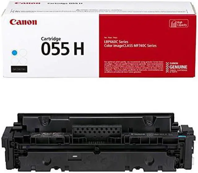 Alt view image 2 of 11 - Canon 3019c001 (055h) High-Yield Toner, 5,900 Page-Yield, Cyan 3019C001