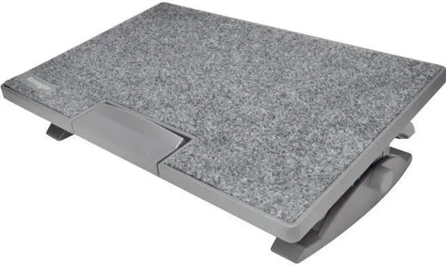 Alt view image 2 of 2 - Kensington SmartFit SoleMate Pro Lite Ergonomic Foot Rest - Easy to Clean, Durable, Anti-slip, Low Profile Design, Non-toxic, Adjustable Height, Adjustable Tilt Angle, Comfortable, Adjustable - Gray